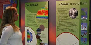 NCAR climate exhibit