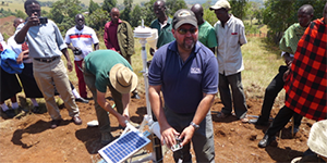 3D-printed weather station in Kenya