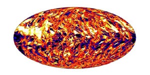 Image from a super-resolution solar model