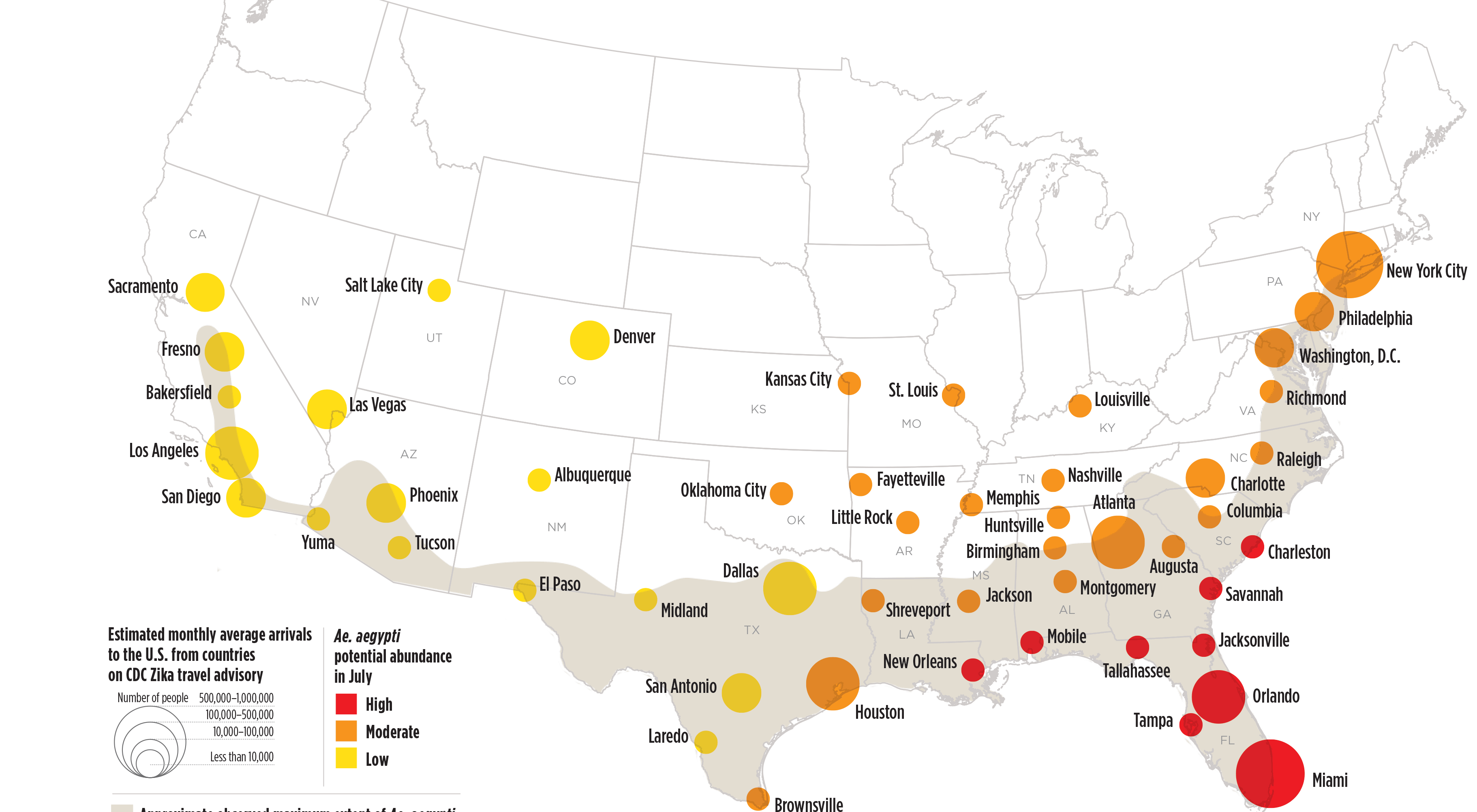  map of risk in 50 cities