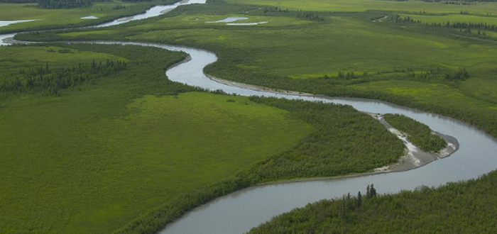 A river in Alaska