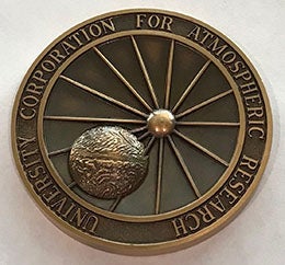 UCAR Outstanding Accomplishment medallion