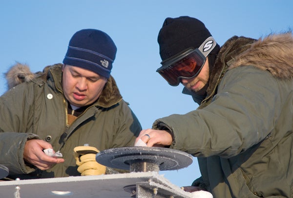 researchers remove frost from the optics of instruments