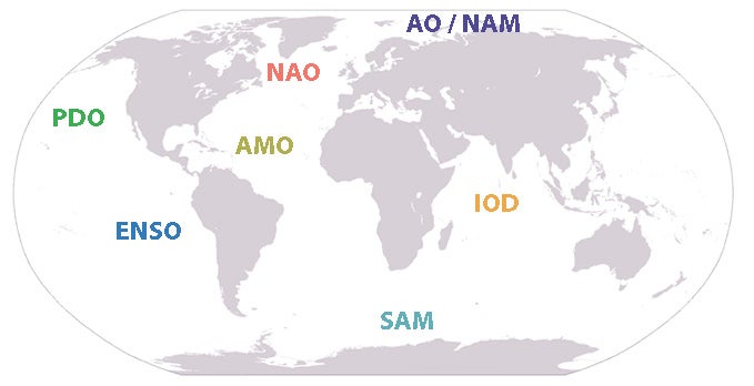 world map with locations of major patterns