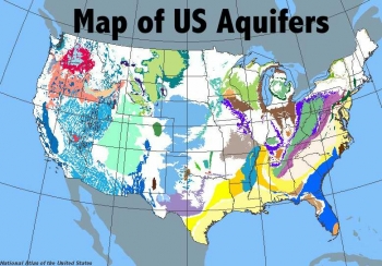 map of US aquifers