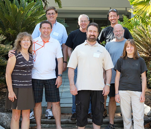 Group photo of HAO team at Australia eclipse, Nov. 2012