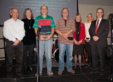 Group photo of 2012 Outstanding Performance Award winners