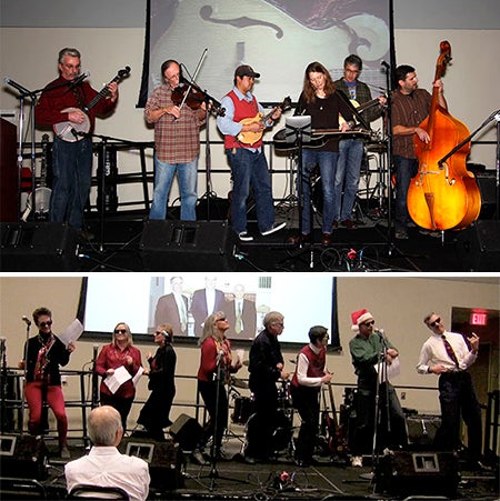 Sizzle String Band and UCARolers