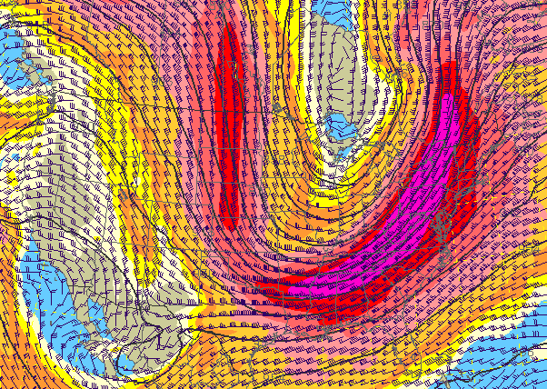 300 map for 18Z on January 6, 2014