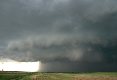 Severe thunderstorm near Denver, 5/21/14