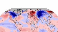 Global temperature anomalies, February 2014