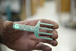 Soil sensor created by 3-D printer