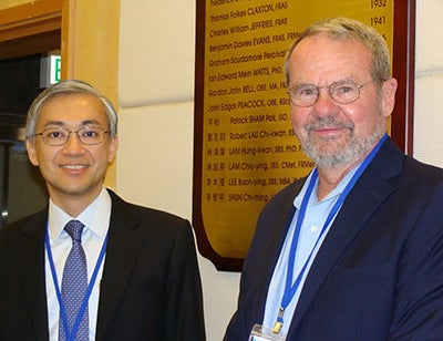 Rick Anthes and C.M. Shun, November 2013