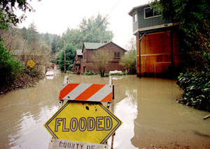 Russian River floods, California, March 1998
