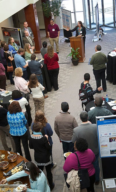 Opening reception of GEO REU workshop