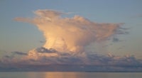 Thunderstorm over tropics