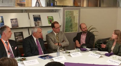Gov. Ritter meeting with NCAR and UCAR staff