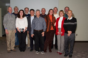Group receiving its award.