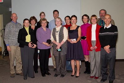 Group receiving its award.