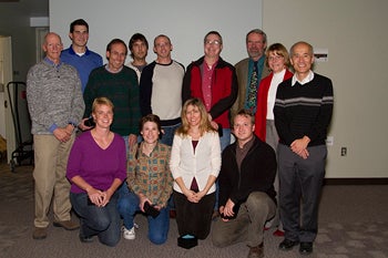 Group receiving its award.