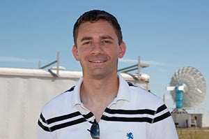 Scott Landolt at Marshall Field Site