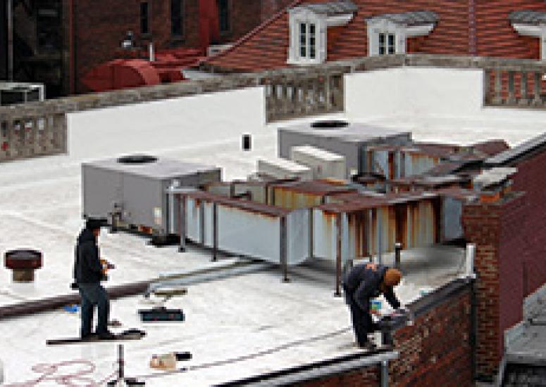 painting roofs white
