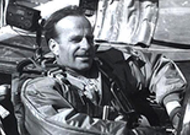 Joachim Kuettner on a gliding expedition, 1950s