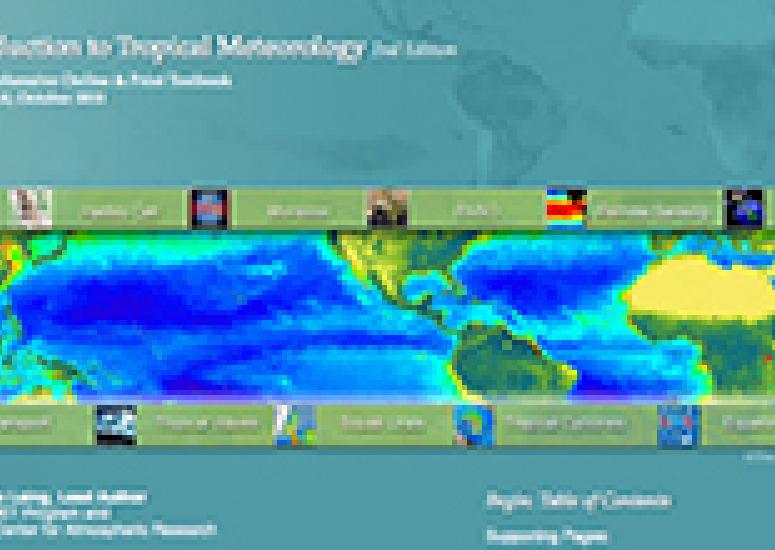 Tropical meteorology module illustration