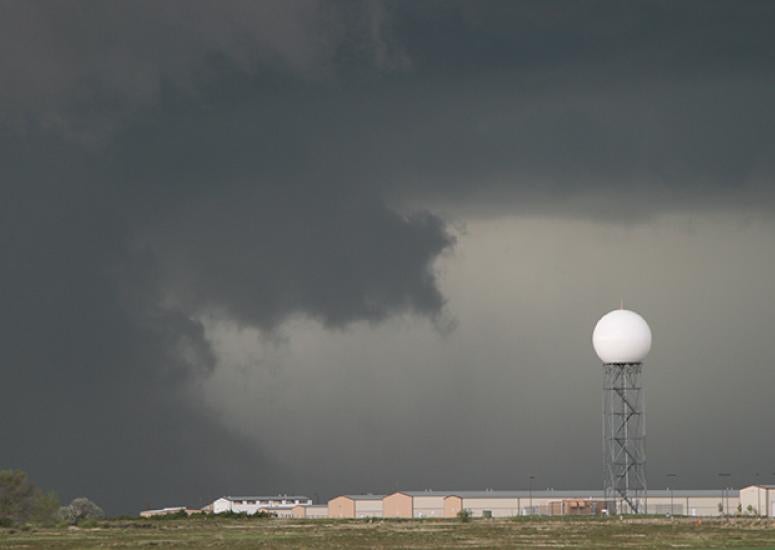 Future of weather prediction: Thunderstorm near Denver's Front Range radar