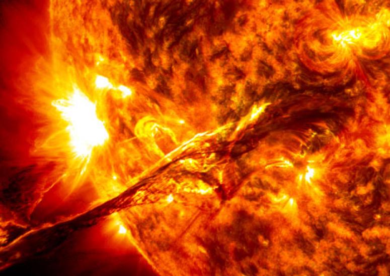 Seasons on the Sun: Coronal mass ejection in 2012