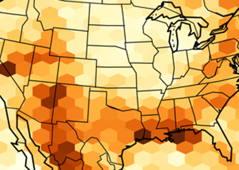 Climate change: U.S. map shows expected increase in extreme precipitation during summer