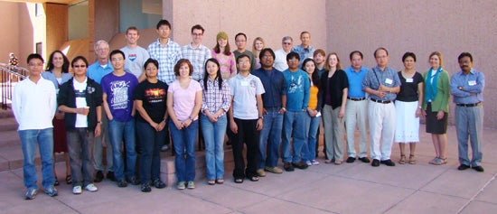 Students at 2010 ASP colloquium on Asia
