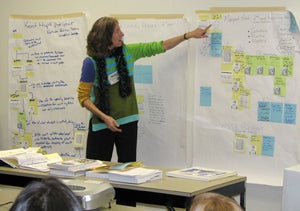 A planning session for Curriculum Customization Service