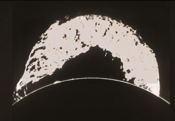 Prominence spanning much of solar disk in 1946