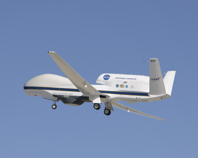 NASA's Global Hawk flying from Edwards AFB