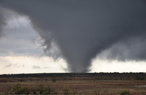 Tornado in southwest Oklahoma on 11/7/11