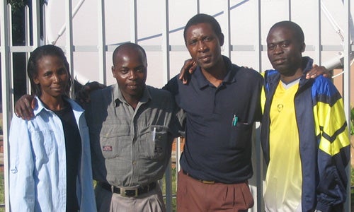 Zambia collaborators on IEDRO project