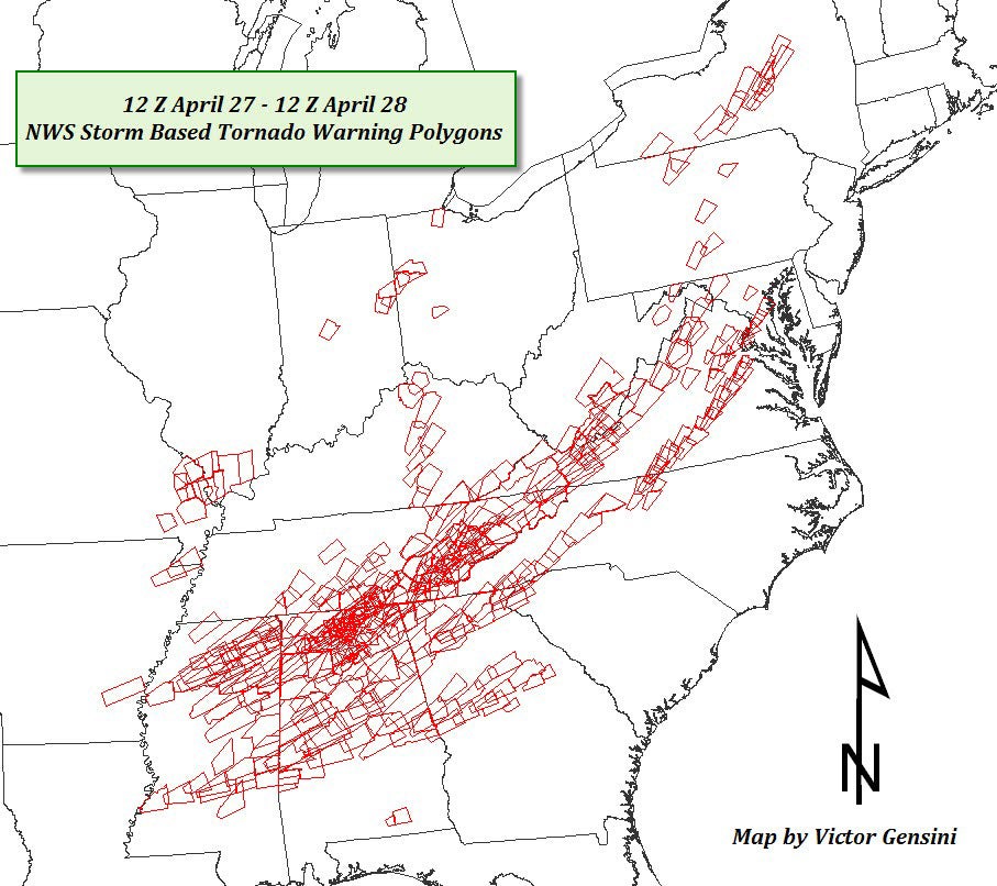 Image result for april 27, 2011 tornado outbreak warning