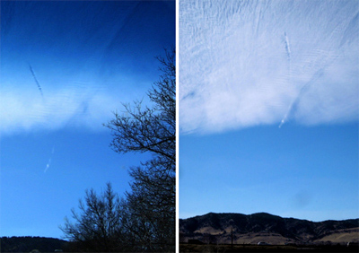 Photos of mystery cloud by Sam Hall and Peggy LeMone