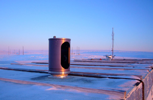 NASA spectrometer located near Thule, Greenland