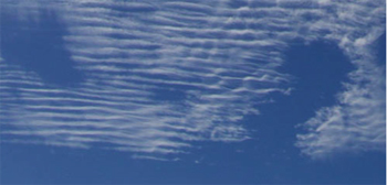 Ripples within mystery cloud