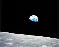 Earthrise, taken from Apollo 10, 1968
