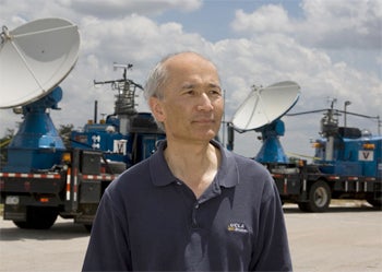 Roger Wakimoto at VORTEX2