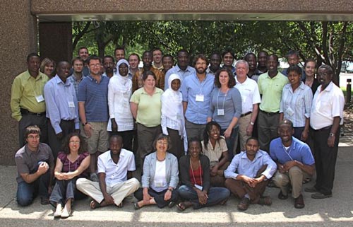 Participants in Africa weather and climate colloquium