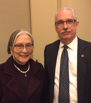 UCAR breakfast honoring AGU Fellows: Inez Fung and Antonio Busalacchi