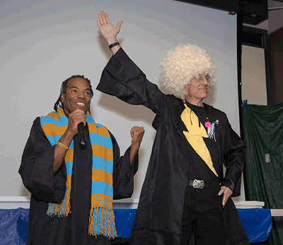 Wizards Tim Barnes and Carl Drews
