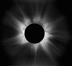 Scientists highlight eclipse research projects: images of total eclipse over India in 1980