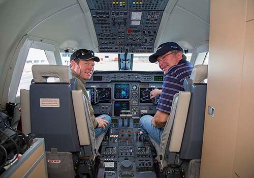 NCAR Pilots Bo LeMay and Scotty McClain