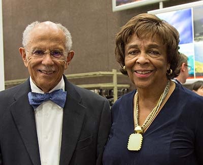 Warren Washington and wife, Mary